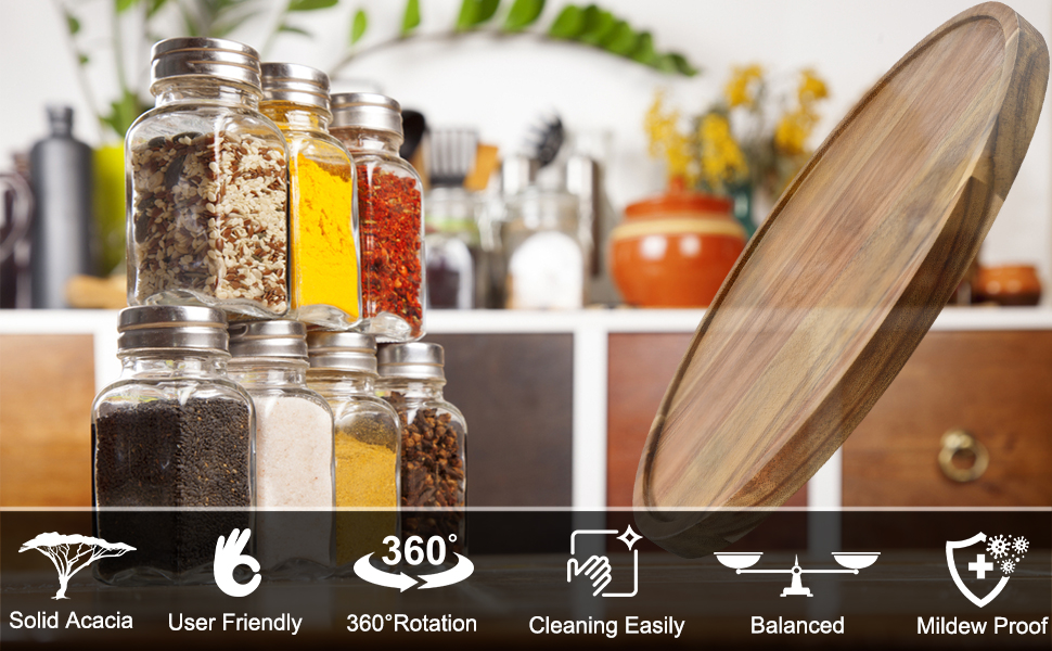 bamboo lazy susan