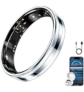 Smart Ring for Women Men, Ultra Thin Health Tracker Ring with Sleep Monitoring, Fitness Tracking,...