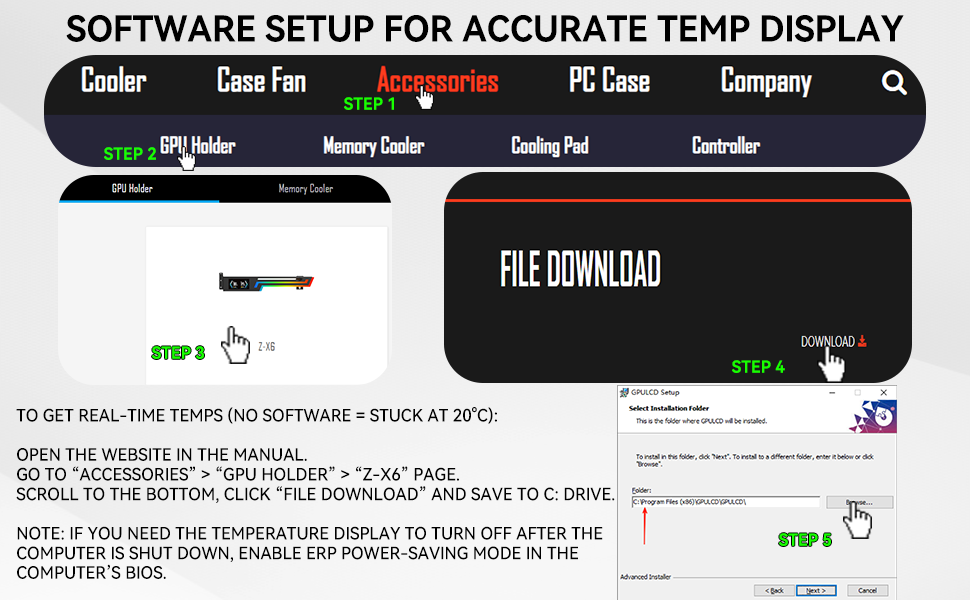 gpu brace support