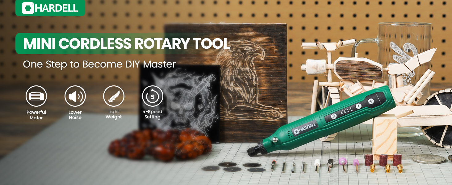 4V Green Rotary Tool