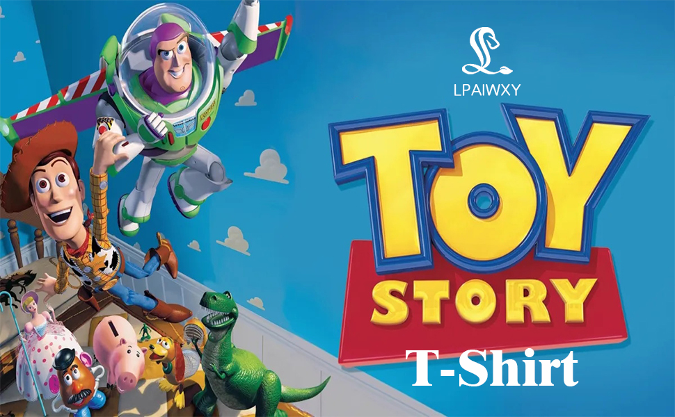 2026 Toy Movie Story 5 Series Boys' and Girls' T-shirts