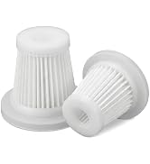 Toplepor Car Vacuum Cleaner Original Filter Set, 2 HEPA Filter, Adapted to Toplepor-1214-1 Handhe...