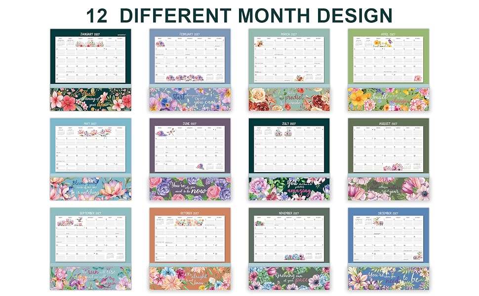 2027 calendar wth pockets