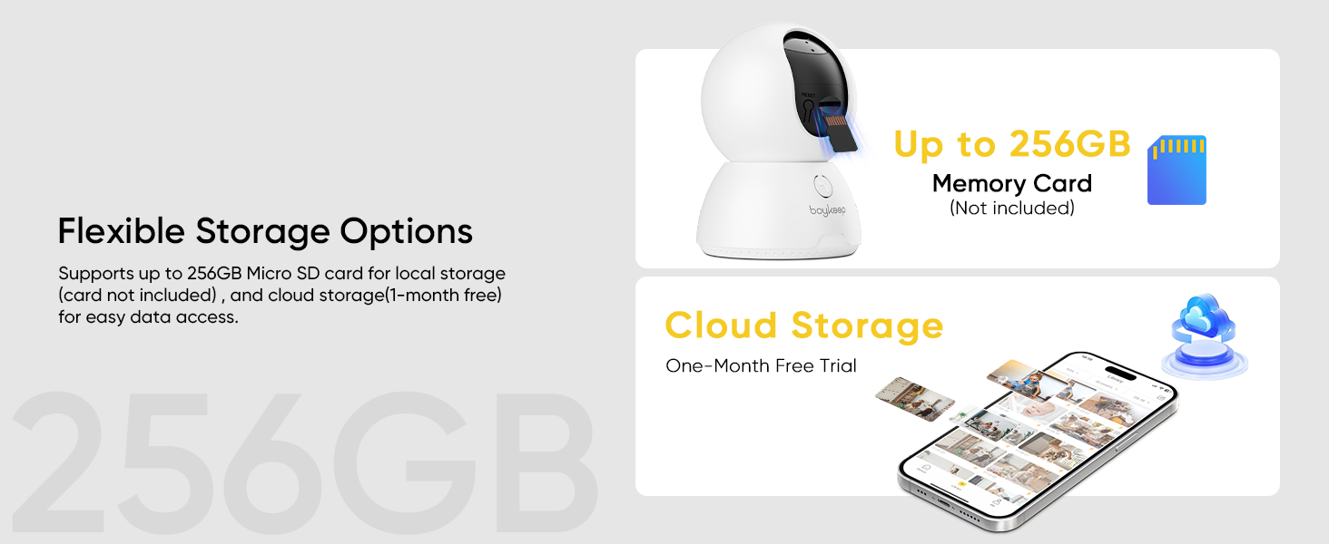 nanny cam, baby monitor with camera and audio, wifi camera indoor, home cameras indoor,wifi camera