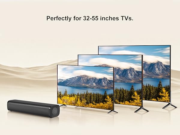 Fits TVs of any size