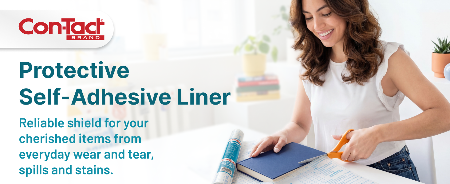 contact clear adhesive liner