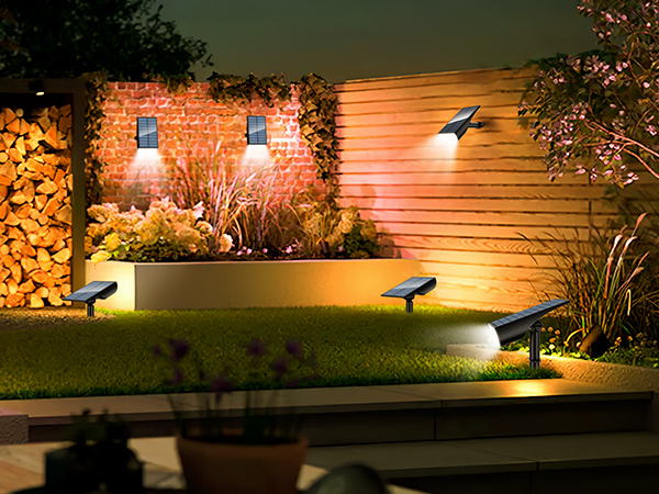 solar spot lights outdoor waterproof