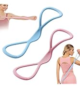 Resistance Bands, 2025 New Figure 8 Resistance Bands for Women Men, Exercise Bands with Handles f...