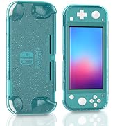 ECHZOVE Glitter TPU Case for Nintendo Switch Lite, Glitter Protective Case for Nintendo Switch Li...