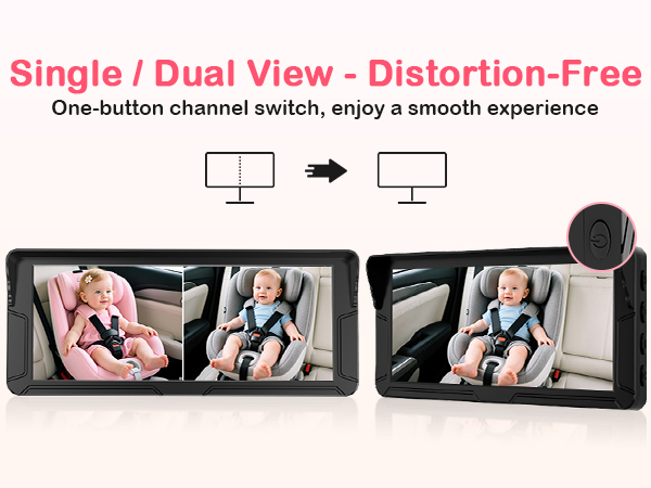 baby car monitor with camera