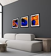 HEART ART 13x19 Picture Frame Set of 9,Display 13 x 19 Frame For 11x17 Picture Frame With Mat,11 ...