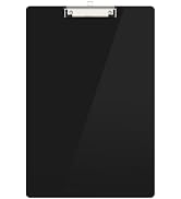 Macroclo Extra Large 11x17 Clipboards, Black Plastic Drawing Boards with Low Profile Clip Horizon...