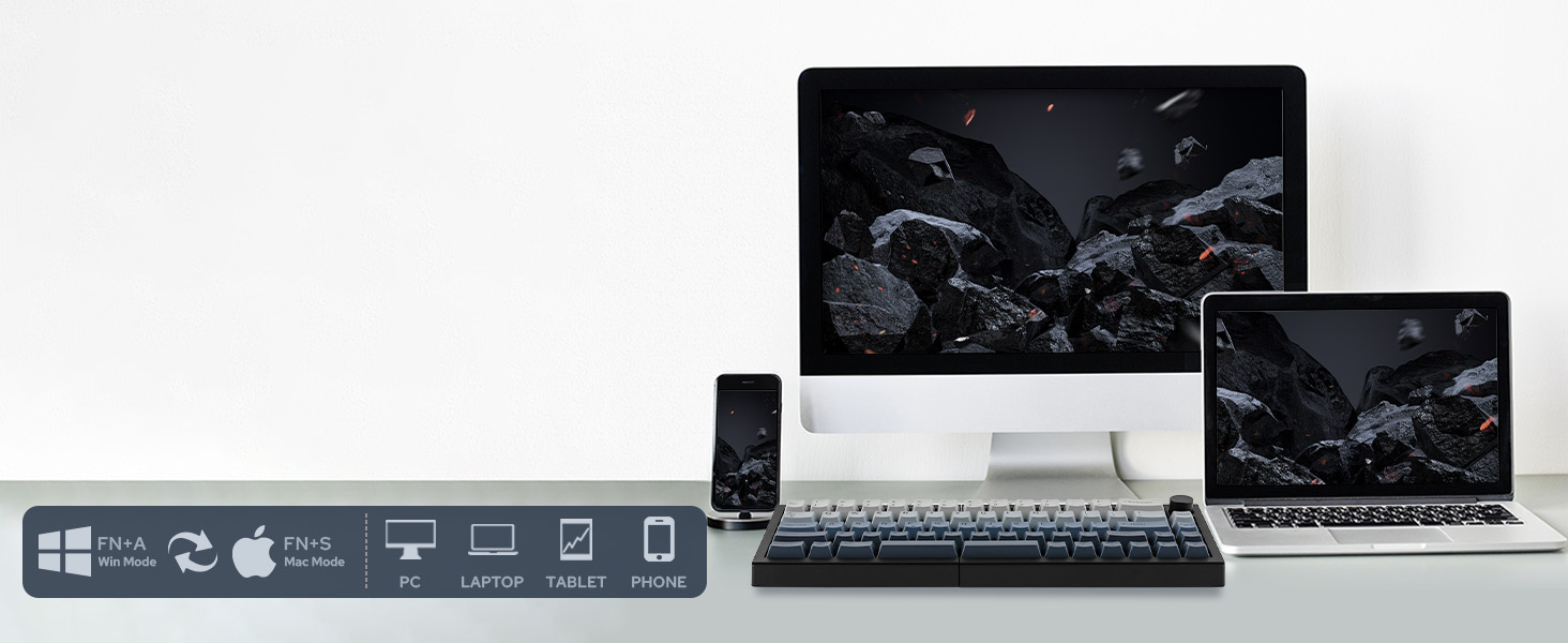 split layout mechanical keyboard