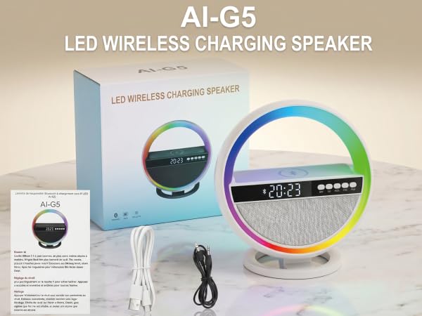 LED alarm clock lamp