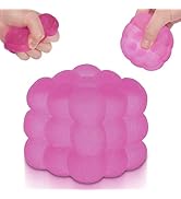 Ssqauvig Frosted Ice Cube Squishy, 5cm Stress Relief Cube Fidget Toy, Soft Sensory Squishy Toys f...