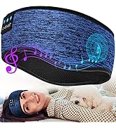 LC-dolida Sleep Headphones Bluetooth Headband, Headband Headphones Wireless Earphones Built in Sp...