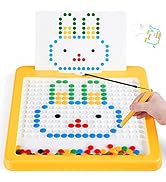 SGILE Magnetic Drawing Board, Magnetic Educational Preschool Toys for Kids, Large Doodle Board fo...