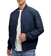 Rdruko Men's Lightweight Bomber Jacket Causal Fashion Stylish Windbreaker Light Jacket
