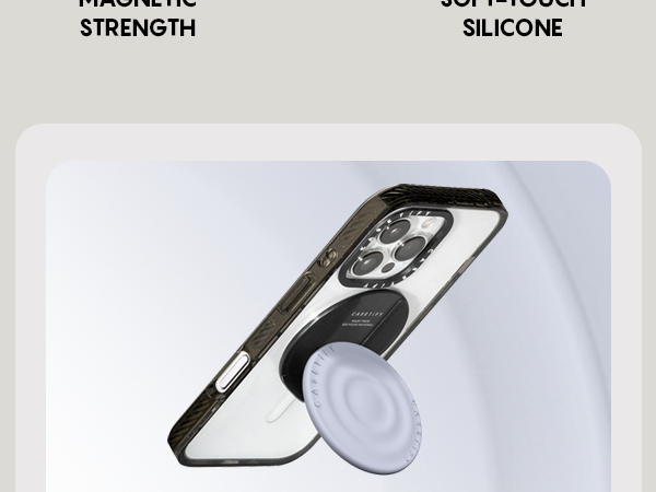 CASETiFY Snappy Ripple Grip Stand Compatible with Magsafe