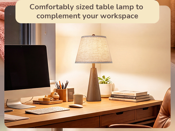 Farmhouse Table Lamp for Office
