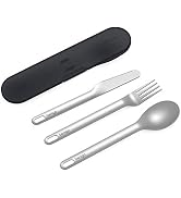 Bentgo Stainless Travel Utensil Set - Reusable 3-Piece Silverware Set with Carrying Case, High-Gr...