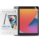 Penstudio Paper-Feel Screen Protector for iPad Pro iPad 7/8/9, Anti-Glare Matte PET Film for Draw...