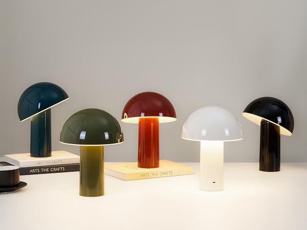 celia portable rechargeable lamp light durable cute mushroom plastic bright camping outdoor