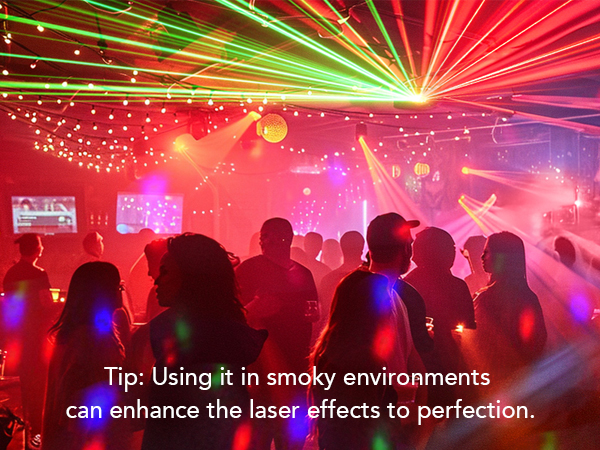 disco party laser light