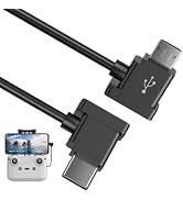 ACANDYA Micro to USB C Remote Controller Cable for DJI Mavic Mini Mini SE Mavic 2 Pro/Zoom Mavic ...