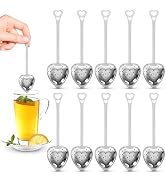 10Pcs Heart Tea Infuser for Loose Leaf Tea Steeper - Tea Diffusers for Loose Tea Leaf Steeper Tea...