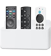 First-zgel 3 Slot Adjustable Remote Holder Wall Mount, TV Controller Holder Hollow Bottom Slot Ea...