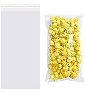 Morepack Self Sealing Cellophane Bags Self Adhesive,6x12 Inches Clear Resealable Cellophane Bags ...