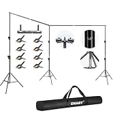 EMART Back Drop Adjustable Stand, 10x20 Backdrop Stand Heavy Duty Photography Background Support ...