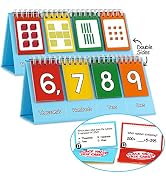 Aizweb Student Place Value Flip Chart - Math Manipulatives K-3 for Elementary Classroom - Double-...