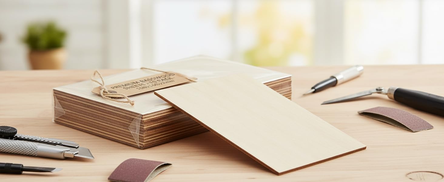 basswood sheets