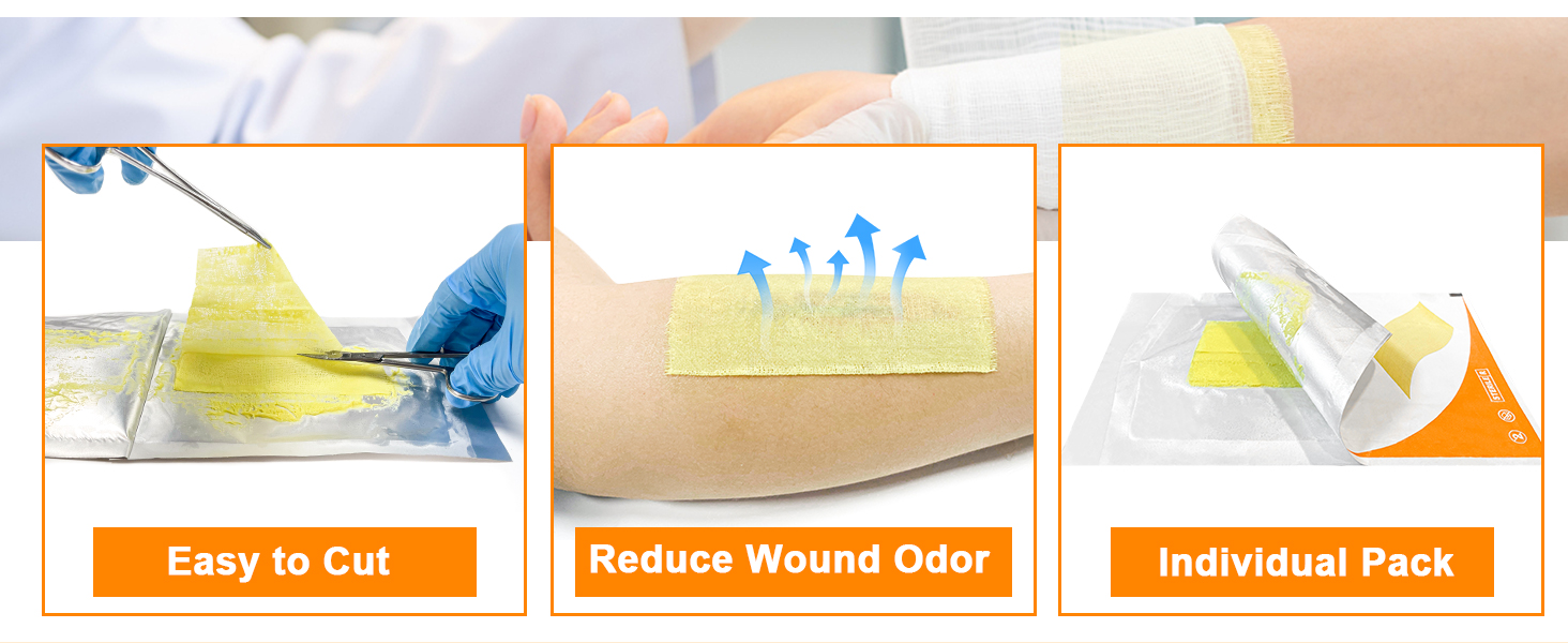 xeroform petrolatum gauze dressing