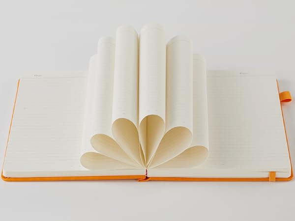 Thick hardcover notebook journal