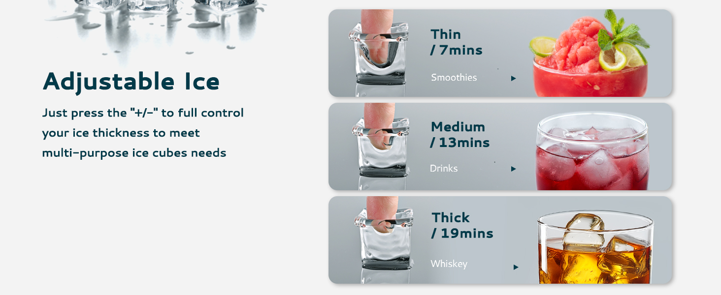 Ice Cube Maker Machine Counterto