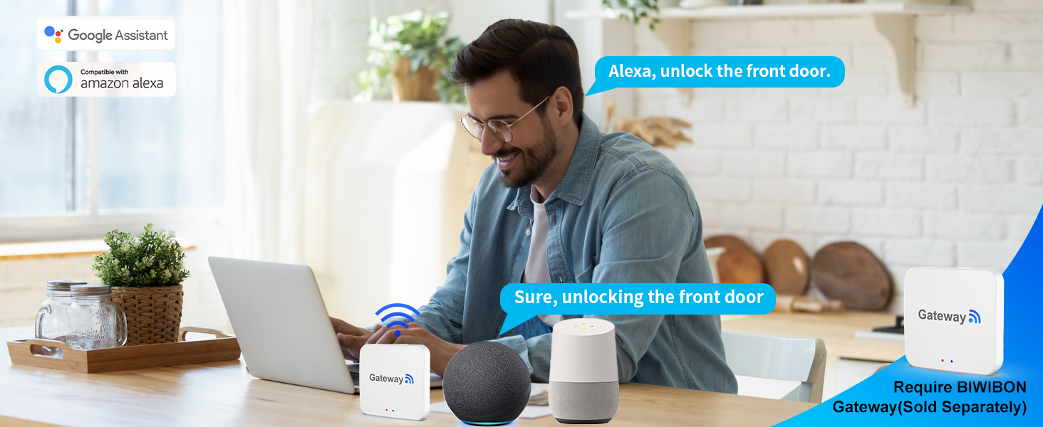 Smart Voice Unlock with BIWIBON Gateway