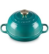 Le Creuset Enameled Cast Iron Signature Round Bread Oven, 9.5 inch, Riviera