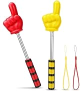 DOITOOL 2PCS Pointer Finger Stick, Extra Long 37 Inch Telescopic Teacher Pointer for Classroom, S...