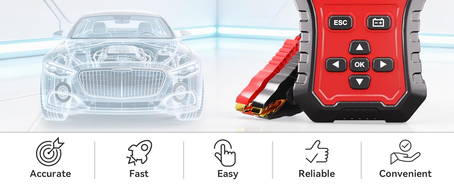 Battery Tester & Relay Tester 2 IN 1