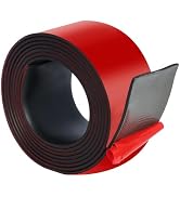 Rubber Tape with Adhesive Backing - 3" Wide x 1/16" Thick x 10" Long, Neoprene Rubber Seal Strips...