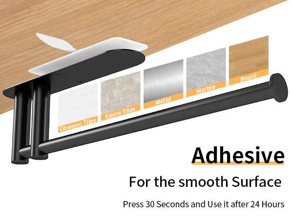 Adhesive Paper Towel Holder