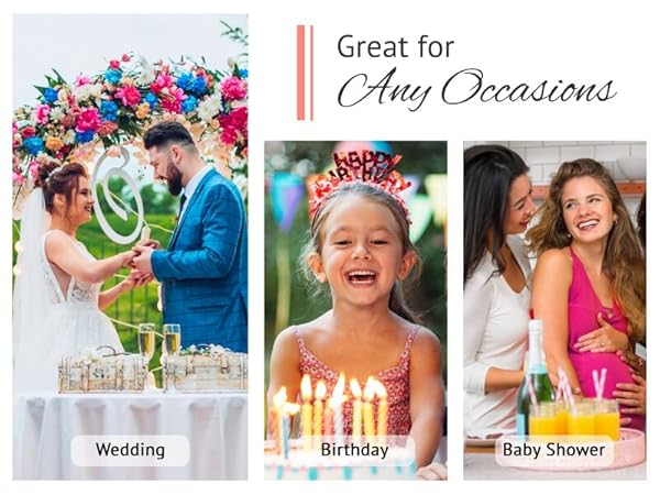 various occasions