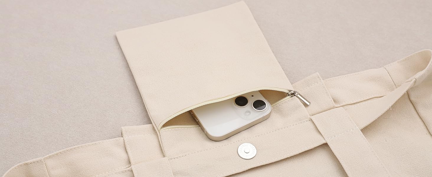 Zippered Inner Pocket