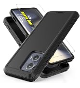 AWZHYDT for Motorola Moto Edge 5G 2024 Case, Heavy Duty Protective Case with Screen Protector [3 ...