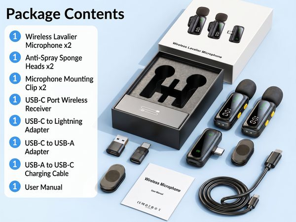 Wireless Lavalier Microphone