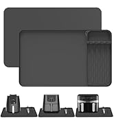 Silicone Hsilicone mats for kitchen counter,26x16 Inch heat resistant mat for air fryer,Kitchen A...