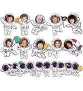 gisgfim 80Pcs Outer Space Cutouts Back to School Decorations Bulletin Board Astronaut Paper Cut-O...